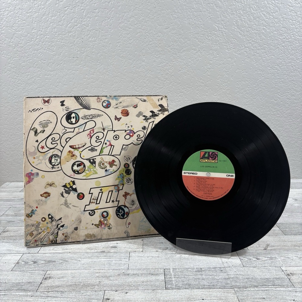 Led Zeppelin III LP SD 7201 Presswell 'Do What Thou Wilt'